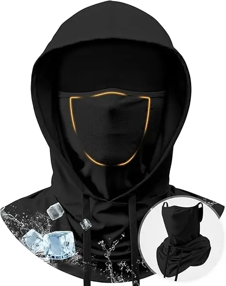 3-in-1 Cooling Breathable Balaclava Face Mask