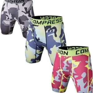 Holure Men's Shorts Athletic Workout Running Underwear (3 or 5 Pack)