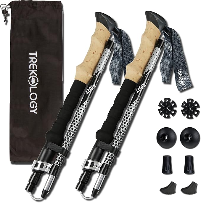 Trekology Trek-Z Collapsible Hiking & Trekking Poles